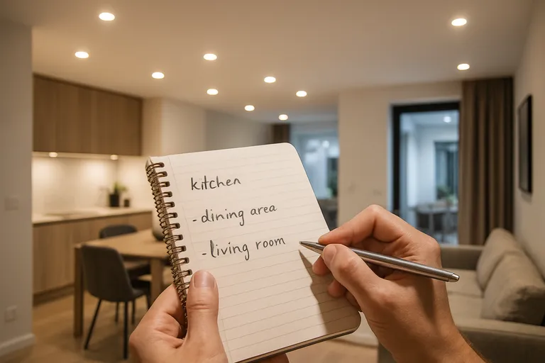 Begin met je lichtdoel per zone