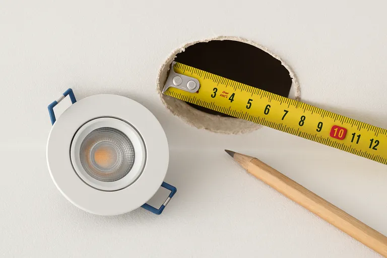 Inbouwdiepte en zaagmaat